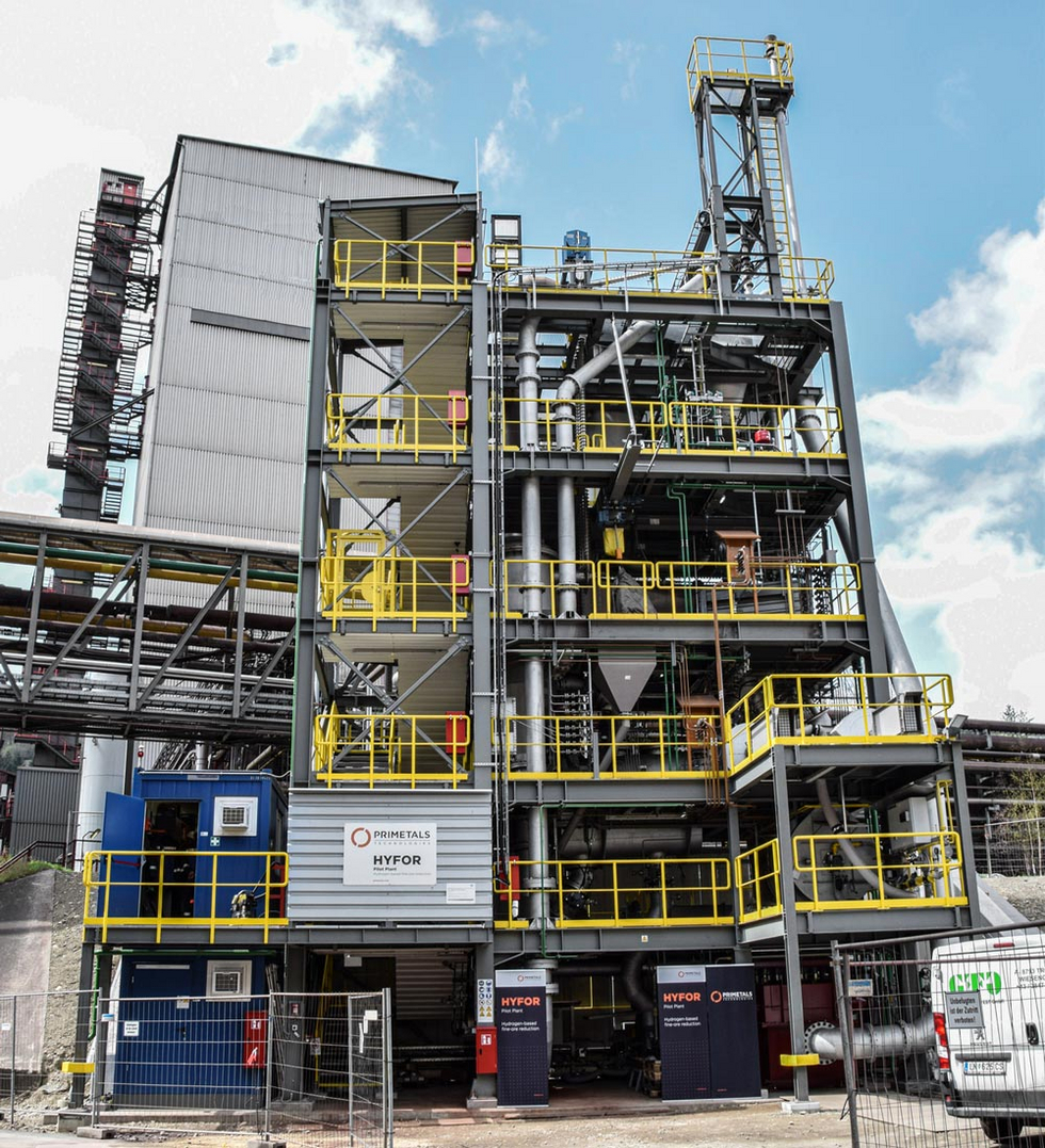 HYFOR plant (© Primetals Technologies Austria GmbH) HYFOR plant (© Primetals Technologies Austria GmbH)